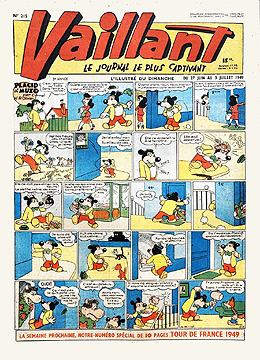 Vaillant nr 215 du 27 juin au 3 juillet 1949