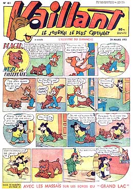 Vaillant n 411 du 29 mars 1953