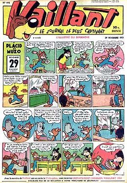 Vaillant 436 du 20 septembre 1953