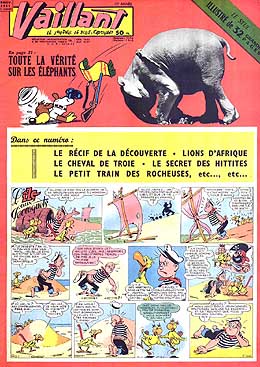 Vaillant n 600 du 12 novembre 1956